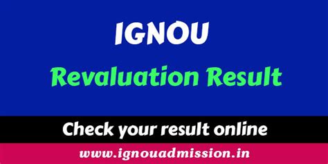 revaluation ignou|ignou revaluation results 2023.